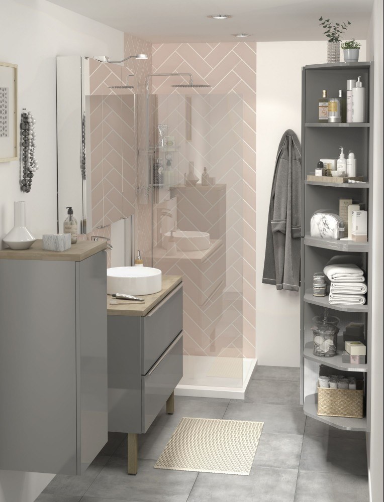 Contemporary Bathroom Storage Solutions For That Tiny Space