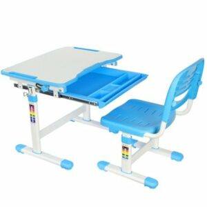 Children's Adjustable Height Desk And Chair Set