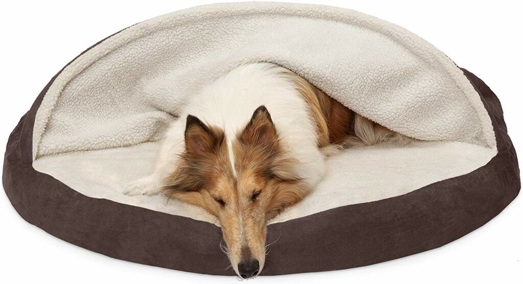 plush dog beds for anxiety