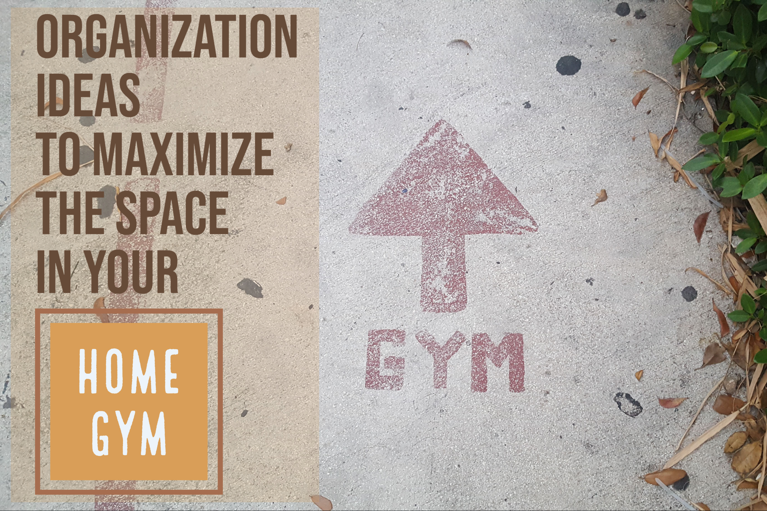 Organization Ideas To Maximize The Space In Your Home Gym Header