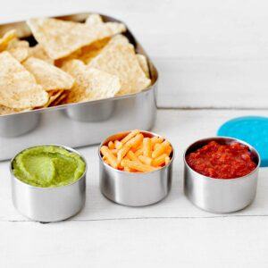 Leak Proof Stainless Steel Condiment Containers