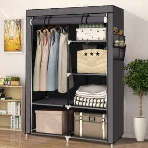 Portable Fabric Closet Storage Organizer