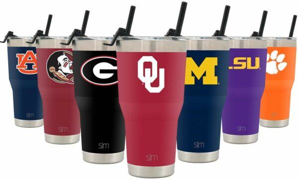Collegiate Cruiser Tumblers With Lid And Straw