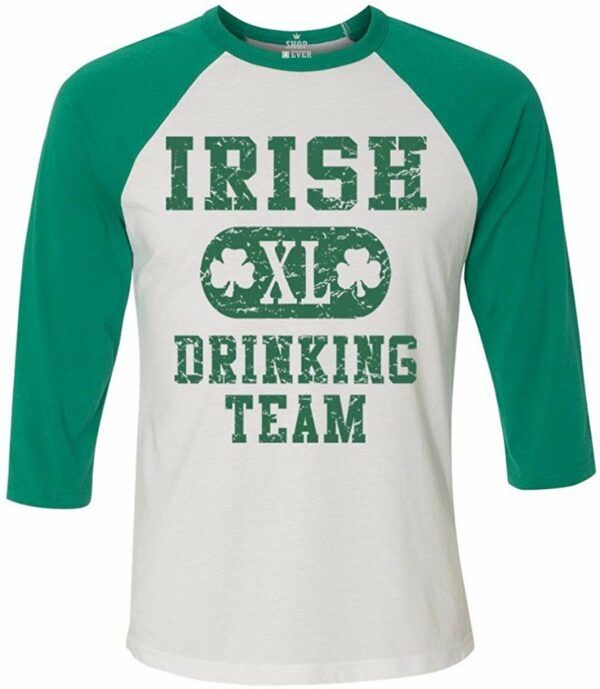 Irish Drinking Team Baseball T-Shirt