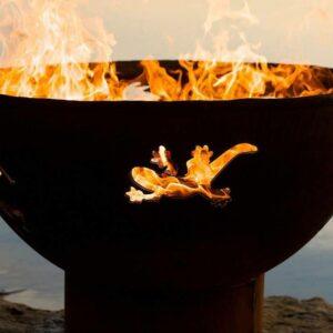 Kokopelli Wood Burning Fire Pit Bowl