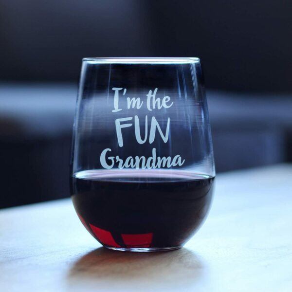 Fun Grandma Wine Glass