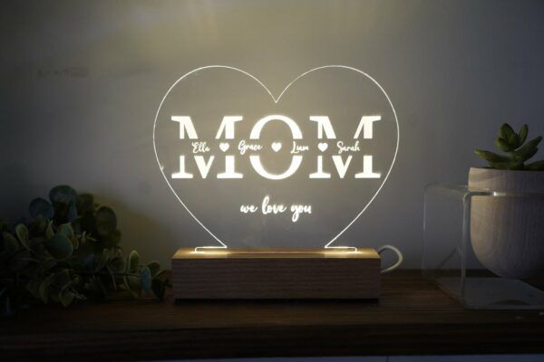 Personalized Decorative Light With Stand