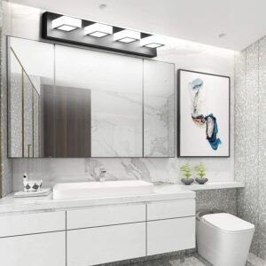 Urban Modern Acrylic Bathroom Vanity Light Fixture